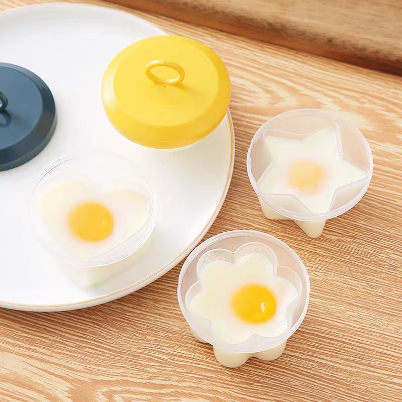 Ready Stock 5pcs Egg Tool Love steamed egg mold high temperature can be