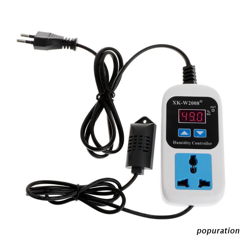 POP Humidity Controller Outlet 110V 220V 10A Direct Output Hygrometer ...