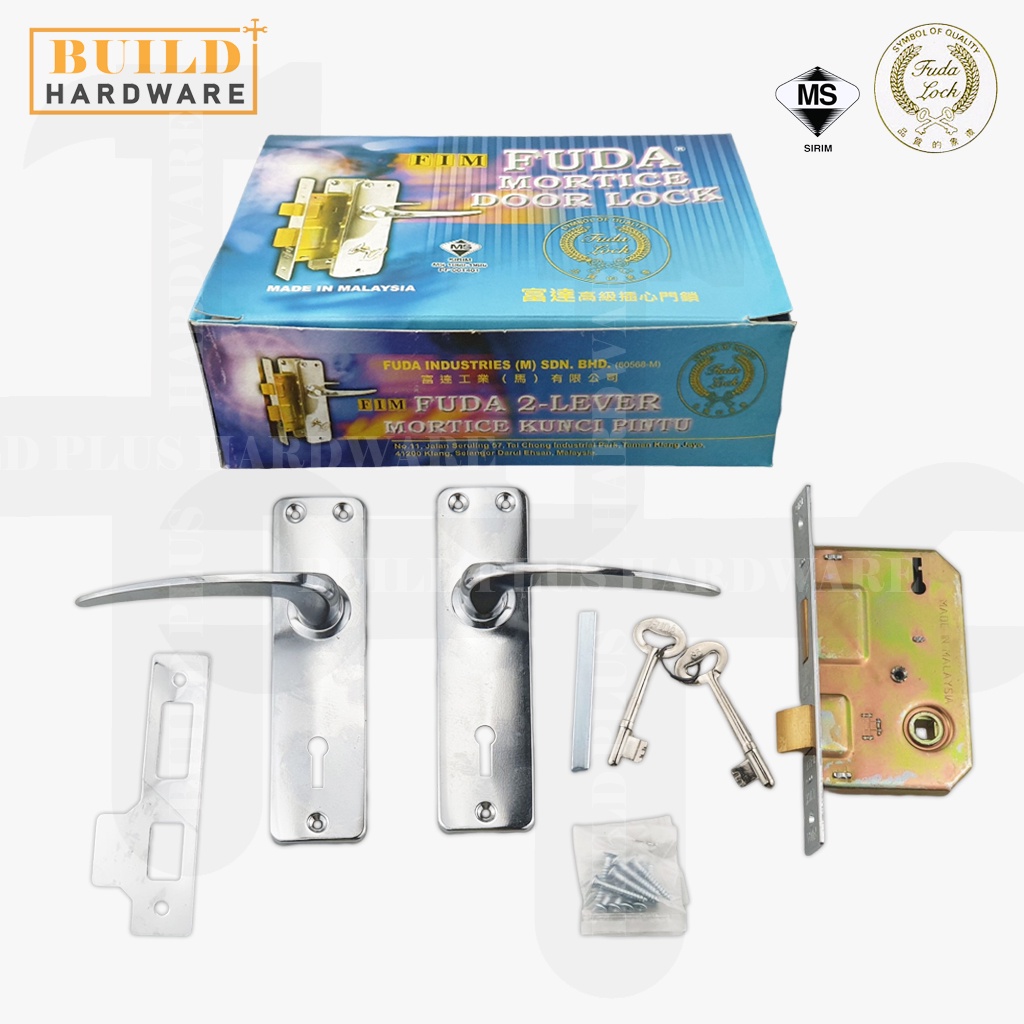 ABTools/FUDA/HORSE BRAND Mortise Door Lock 2 Level 6688 9242-S8 2825 ...