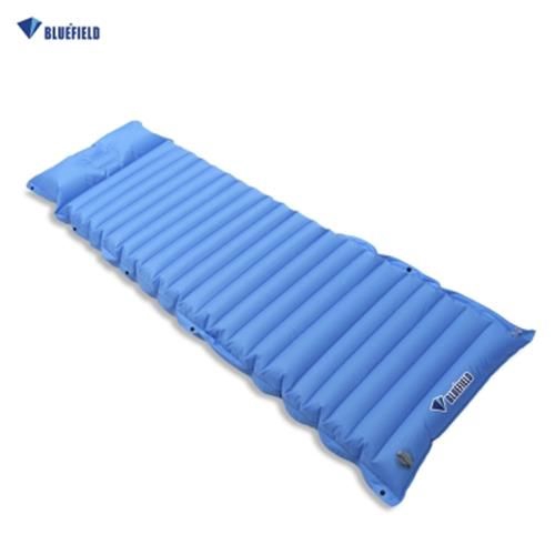 BLUEFIELD OUTDOOR CAMPING SLEEPING AIR MATTRESS MAT PAD BED (BLUE