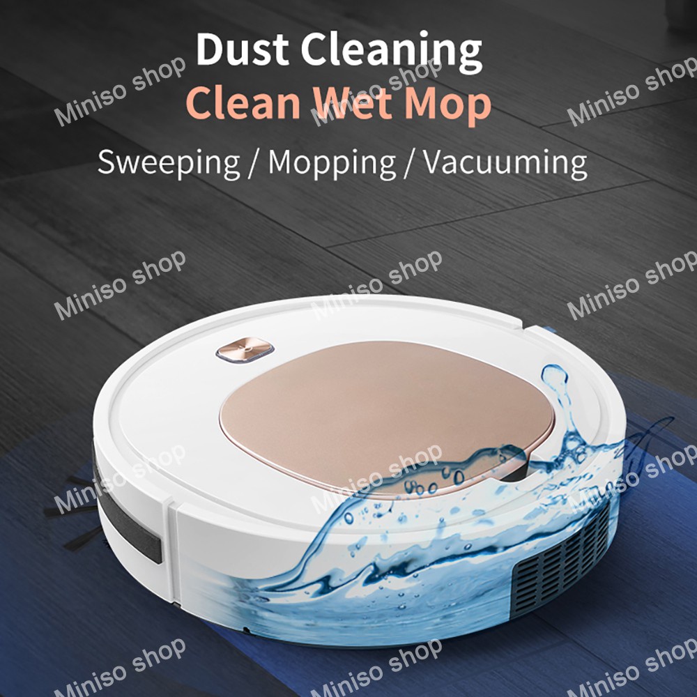 VACUM RUMAH ES32 Smart Vacuum Cleaner App Control Sweep Suction
