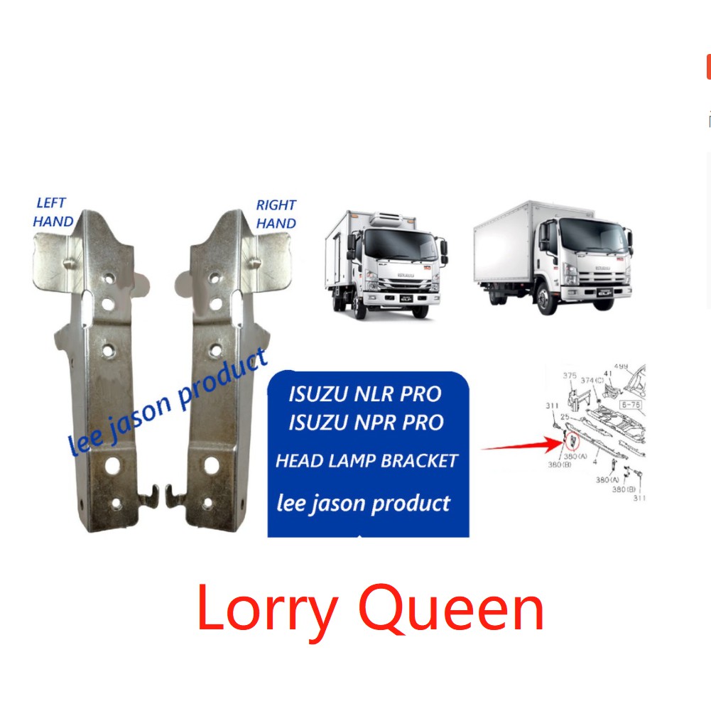 ISUZU NLR PRO NPR PRO INNER HEAD LAMP BRACKET | Shopee Malaysia