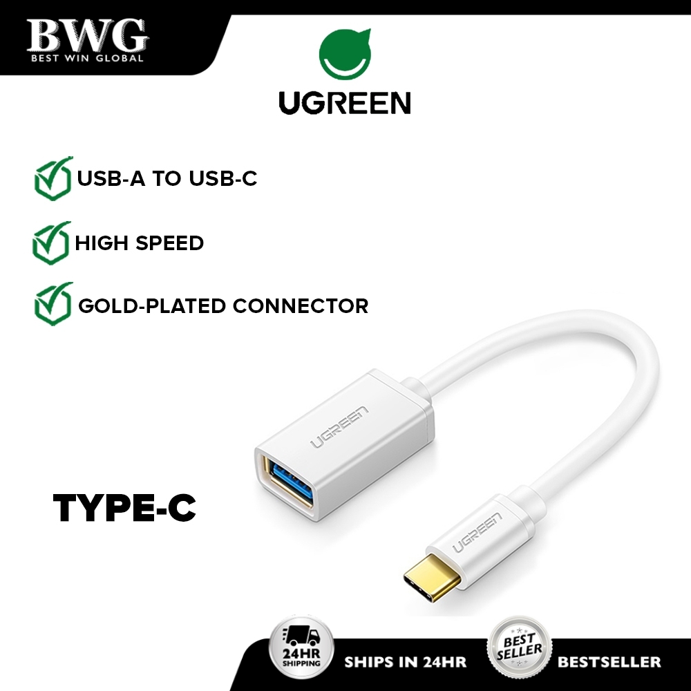 UGREEN USB C to USB Adapter Type C OTG Cable USBC Male to USB 3.0 A ...
