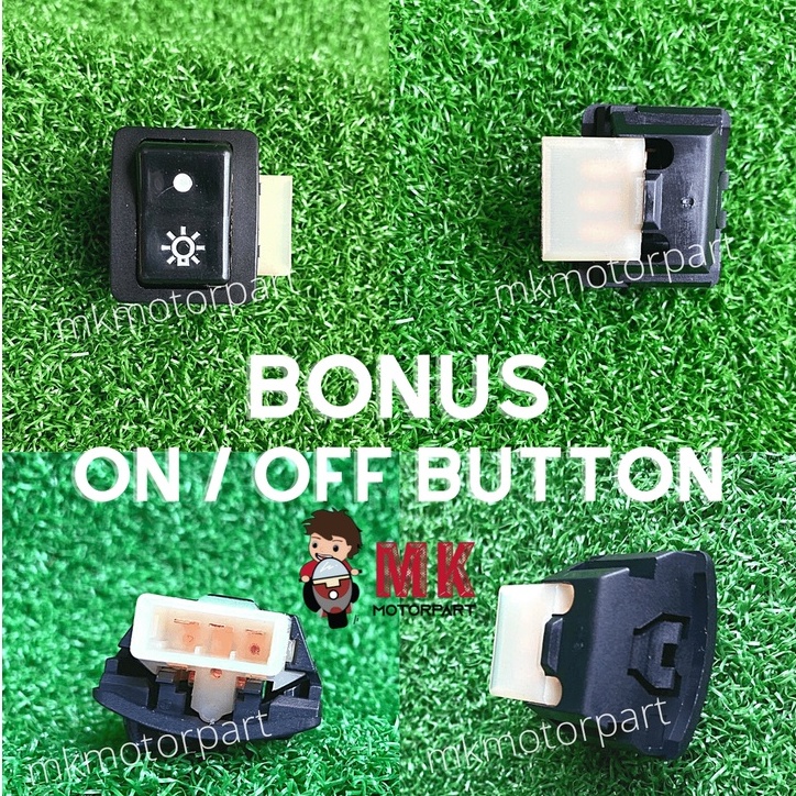 SYM BONUS Head Light ON / OFF KNOB , E Bonus 110 Front Lamp Switch ...