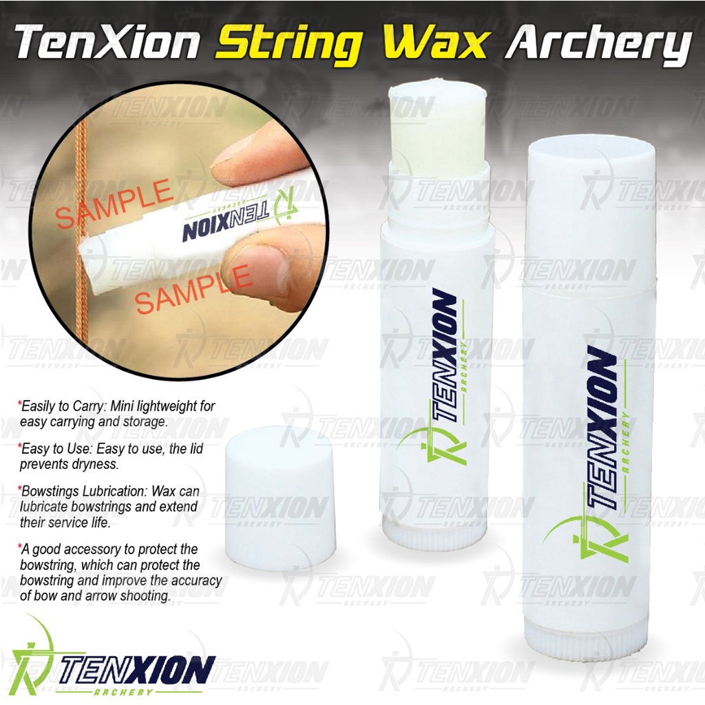 TenXion Archery Big 1OZ String Wax Compound Recurve Traditional Bow ...