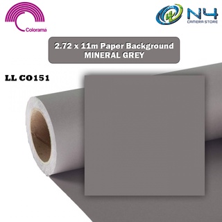 Colorama Paper Background 2.72 x 11m Mineral Grey - LL CO151