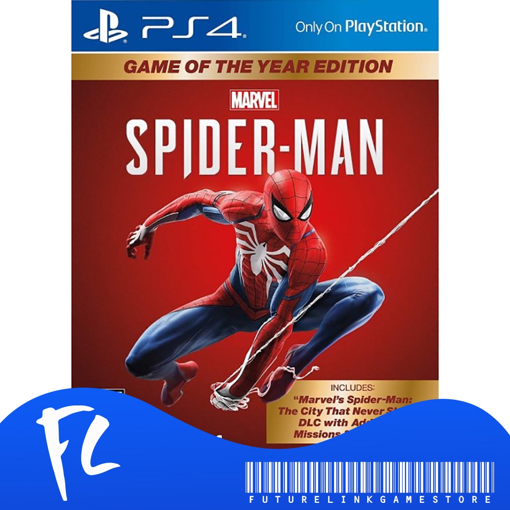 PS4 Marvel Spider Man Game of the Year (English) Physical CD | Shopee  Malaysia