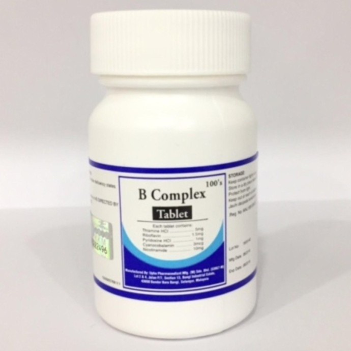 CCM VITAMIN B COMPLEX 100'S | Shopee Malaysia