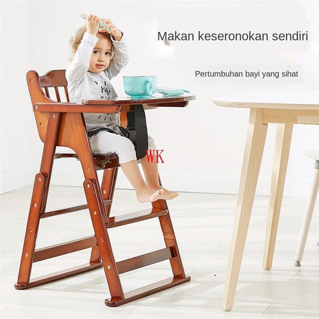 Baby chair with pvc cushion baby high chair kerusi baby( foldable