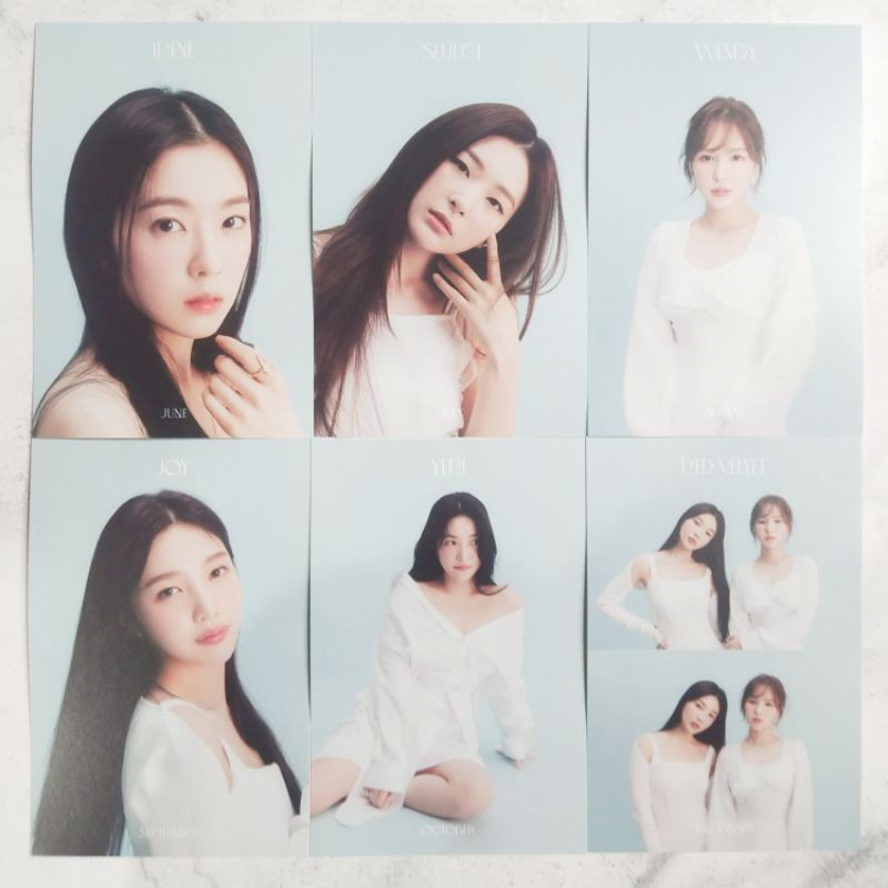 Red VELVET SEASON'S GREETINGS 2021 POSTCARD CALENDAR Shopee Malaysia