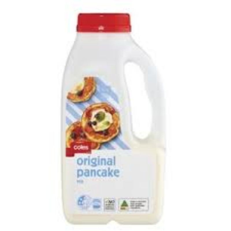 EXPIRY 22JUL22 Ready Stock Coles Original Pancake MixColes Original