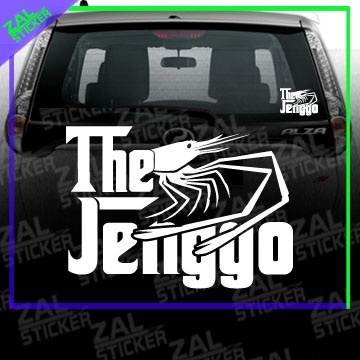 * STICKER KERETA THE JENGGO UDANG GALAH PANCING FISHING JDM MYVI AXIA ...