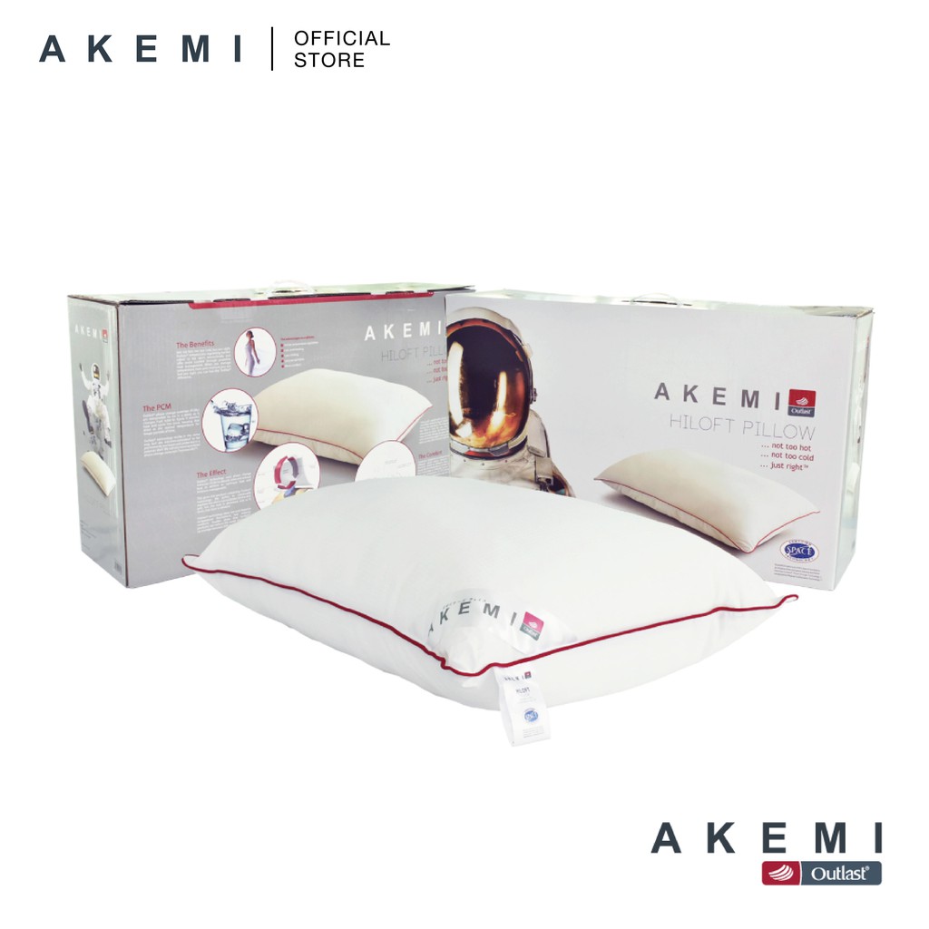 AKEMI Outlast Hi Loft Pillow Shopee Malaysia