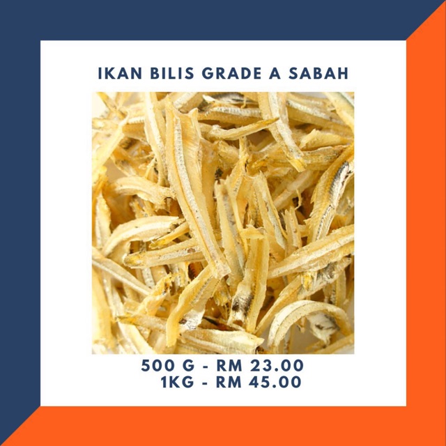 IKAN BILIS GRADE A SABAH 1KG | Shopee Malaysia