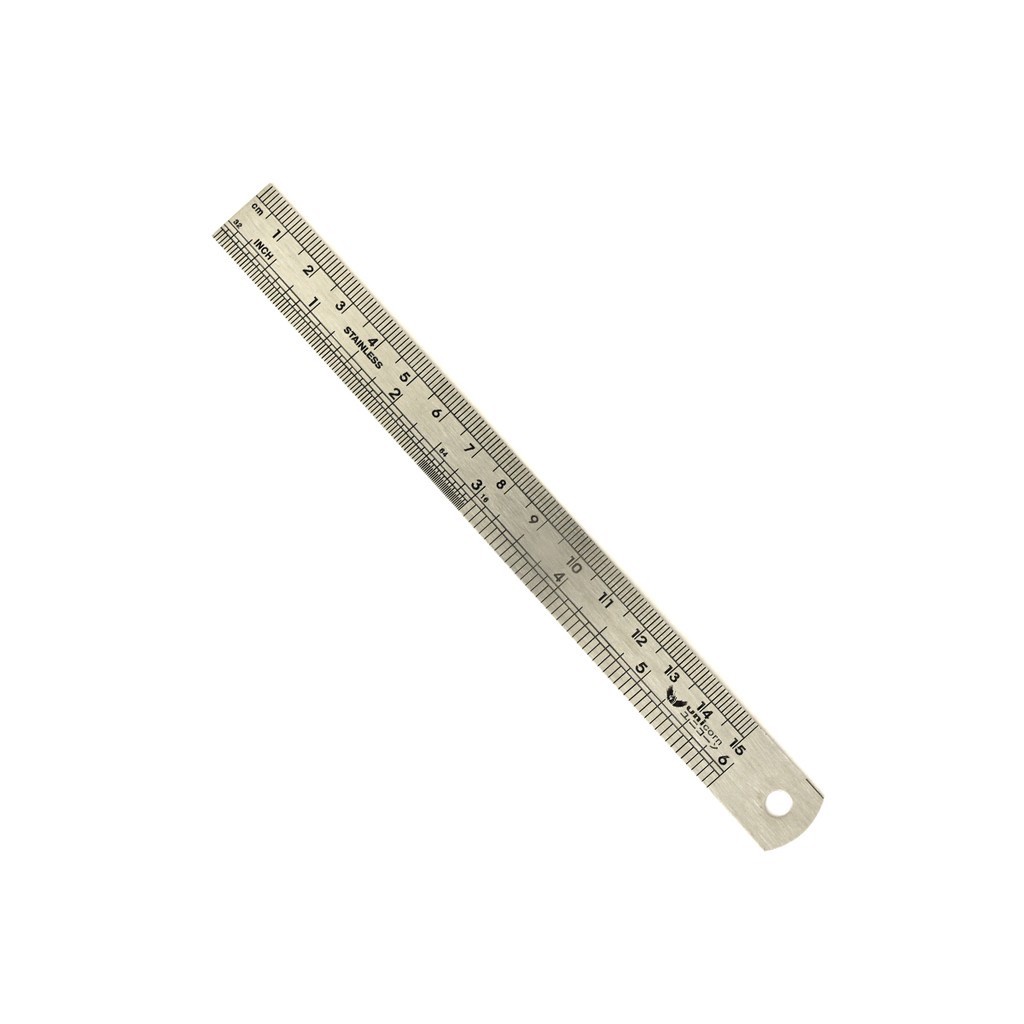 Unicorn Double Sided Steel Ruler (15cm) USR-15CM | Shopee Malaysia
