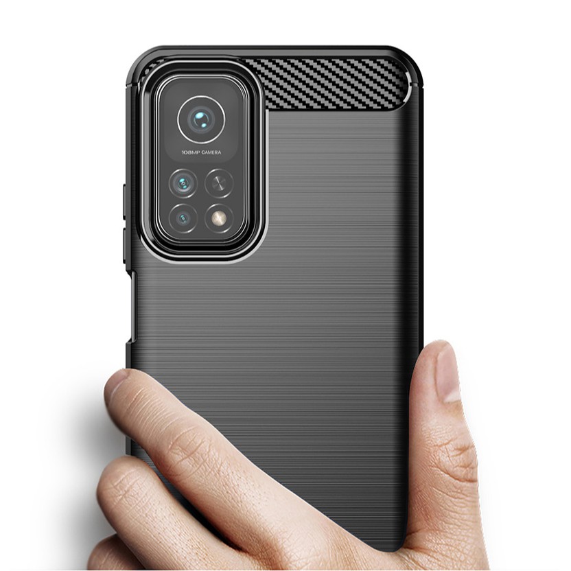 Xinyunew Cover Per Xiaomi Mi 10T Pro/10T Con Portafoglio E Supporto - Pelle PU Marrone