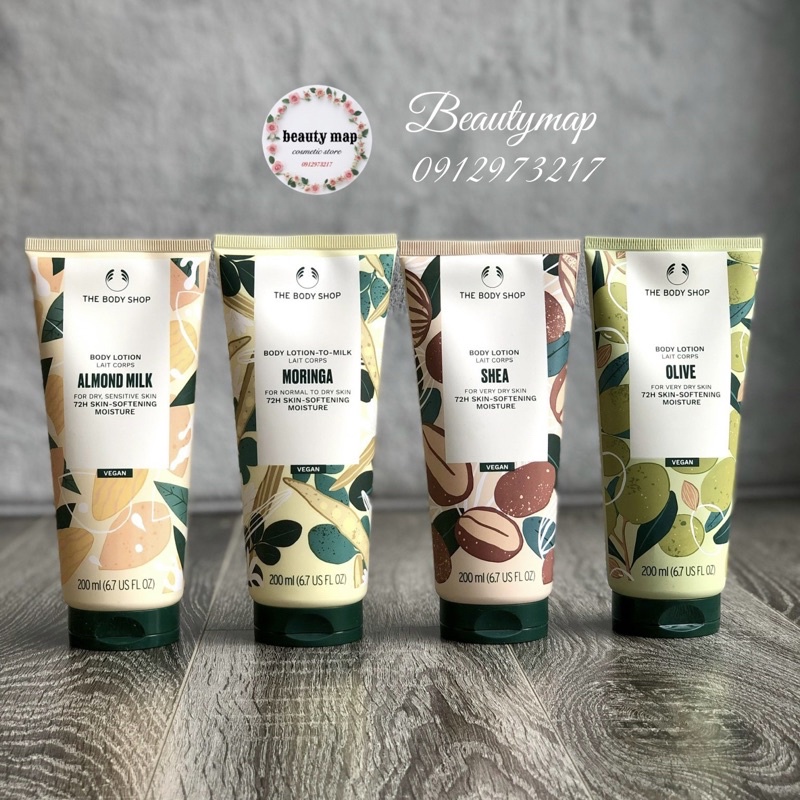 (New Model) The Body Shop Lotion 200ml Shopee Malaysia