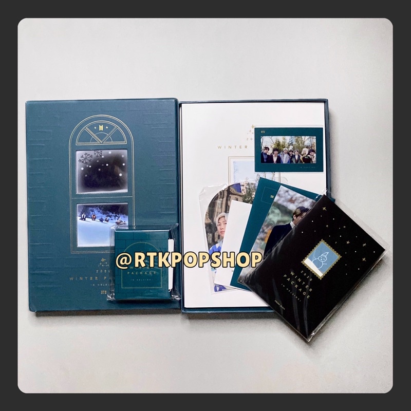 [OFFICIAL] BTS WINTER PACKAGE 2020 FULL SET WITH SUGA MINI PHOTOBOOK ...