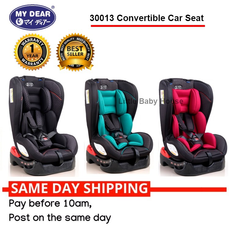 READY STOCK My Dear 30013 Convertible Car Seat 1 Year Warranty