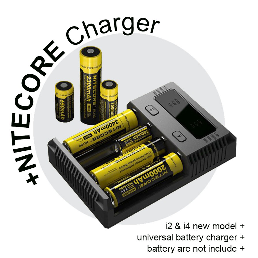 Nitecore Intelligent Battery Charger Li ion Ni MH Universal