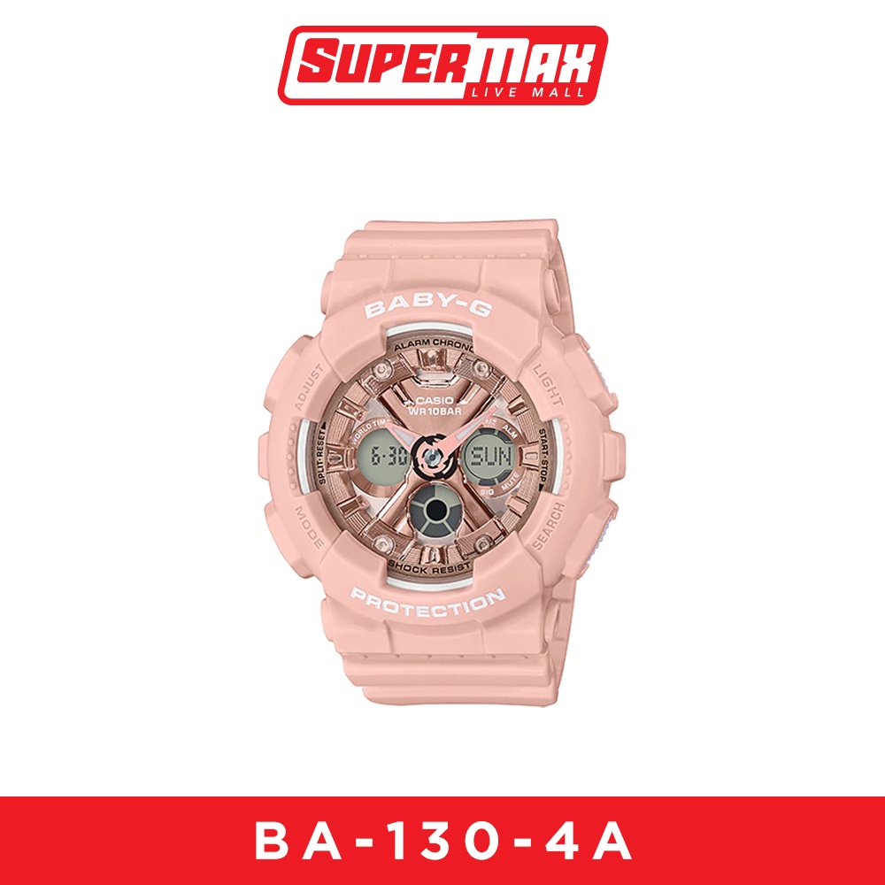 Casio Baby G BA 130 1A BA 130 4A BA 130 7A1 100 Original Shopee Malaysia