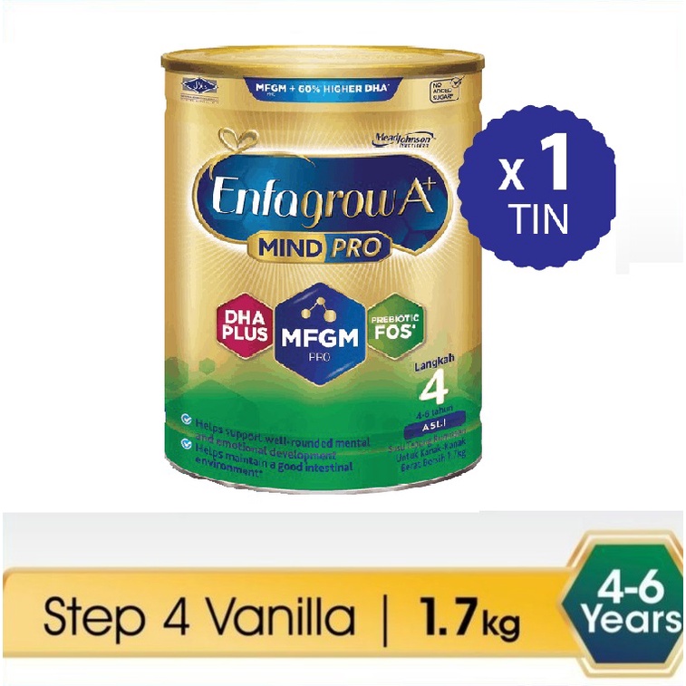 Mead Johnson Enfagrow A+ MindPro Step 4 (1.7kg) Shopee Malaysia