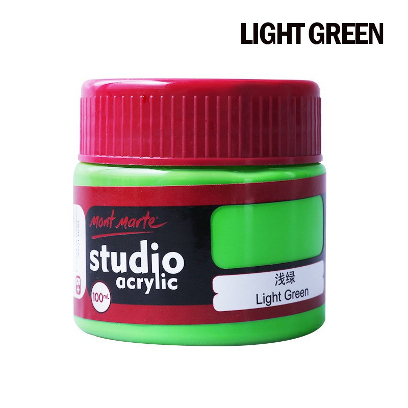 Mont Marte Studio Acrylic Paint Cat Arkilik Nontoxic Paint Waterproof