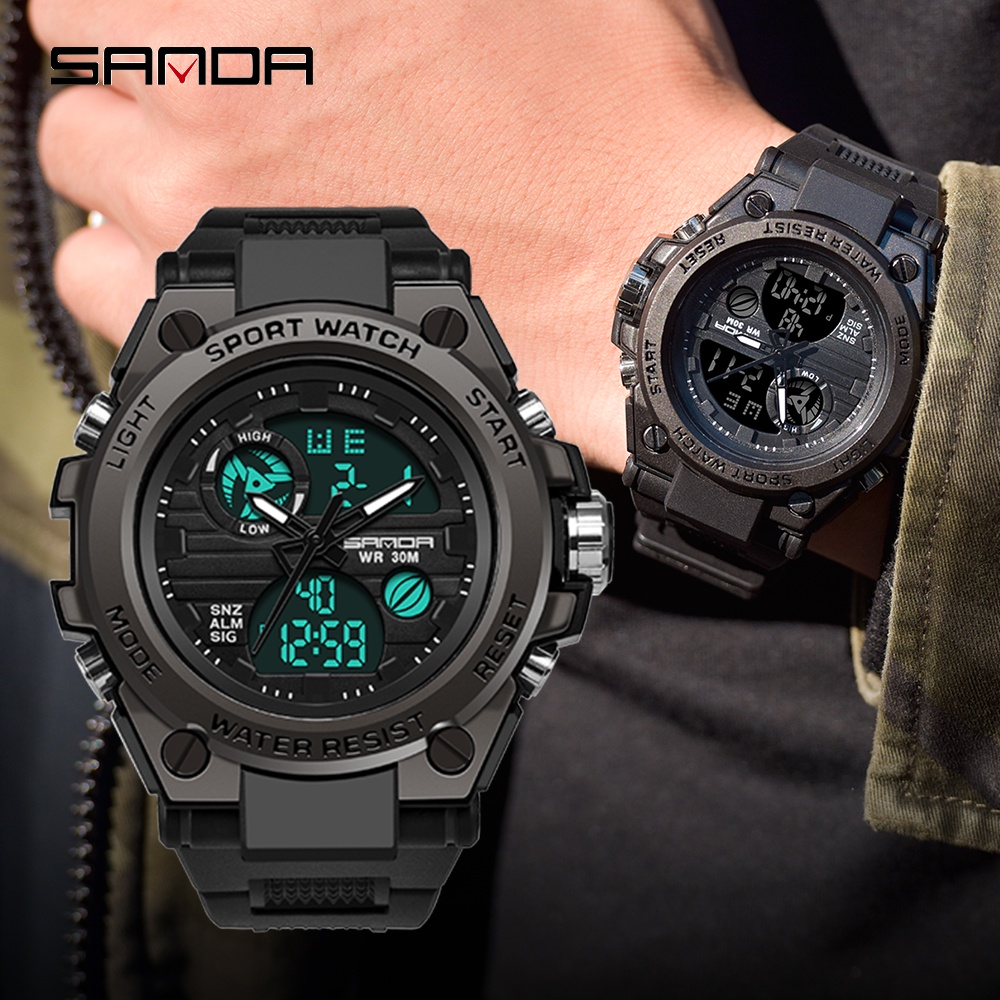 Sanda 739 best sale sports men's watches