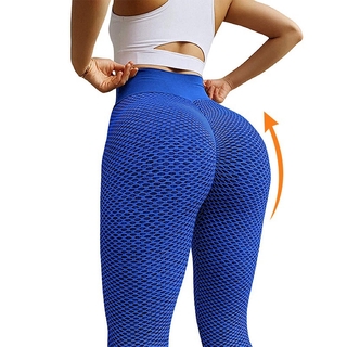 2021 Women Honeycomb Anti Cellulite Leggings High Waist Yoga Pants Bubble  Textured Scrunch Ruched Butt Lift Running Tights Plus Size