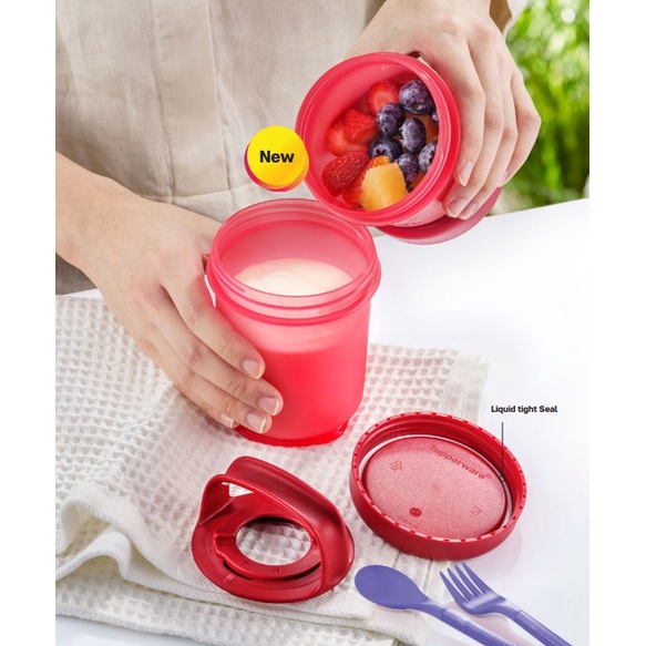 Tupperware Twist n Snack 200ml + 350ml 2 in 1 | Shopee Malaysia