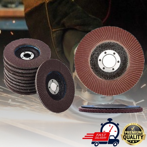 Angle grinder outlet sanding flap disc