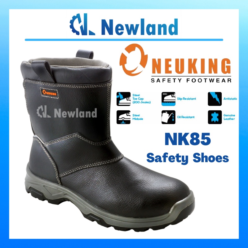 NEUKING Safety Shoes NK85 (Black) | Shopee Malaysia