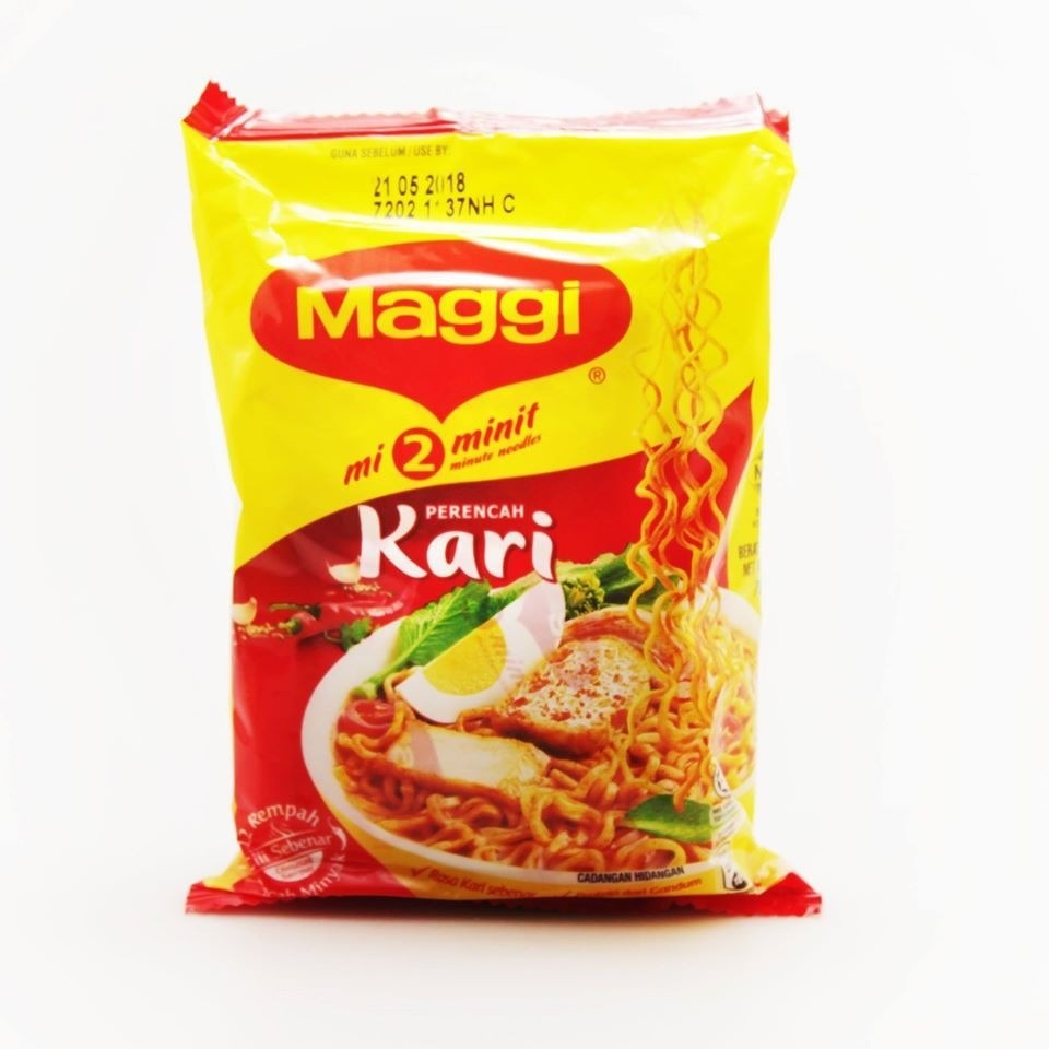 Maggi 2 Minute Curry Flavour Noodles 1 X 79g Shopee Malaysia