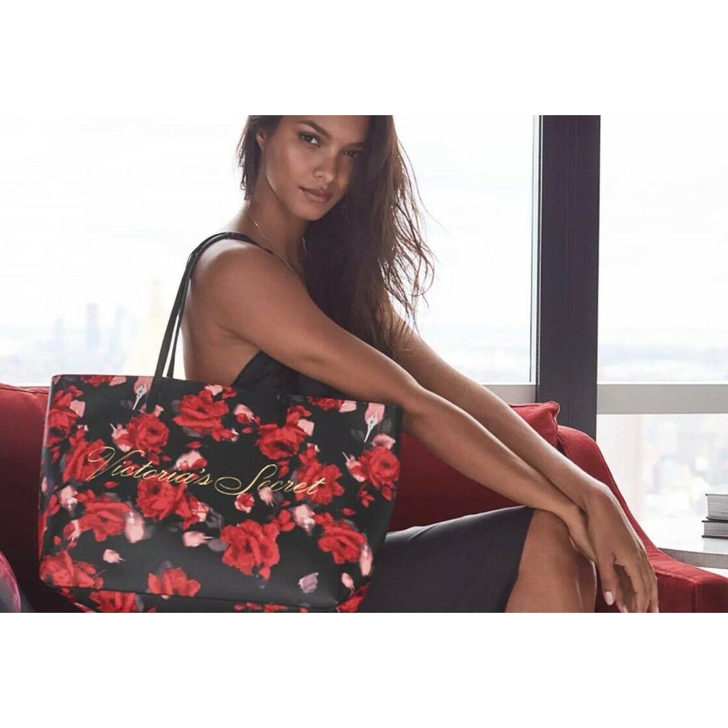 Victoria secret flower bag hot sale