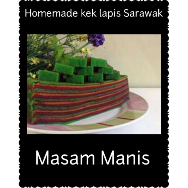 Masam Manis Azza S Homemade Kek Lapis Sarawak Shopee Malaysia