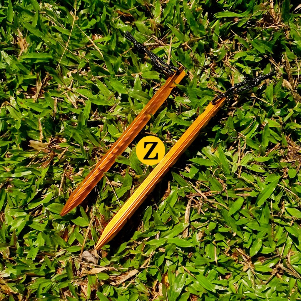 Tent Pegs Aluminium Alloy Y Shape 18cm Tent Peg Stake Camping Peg Flysheet Peg Tarp Peg Awning