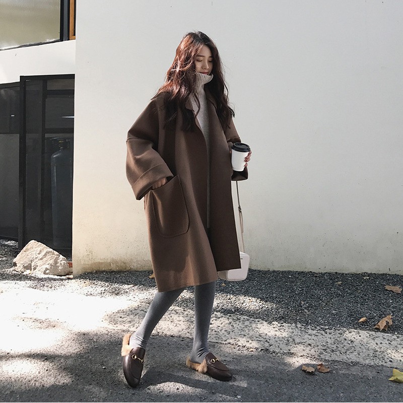 Korean trench outlet coat female