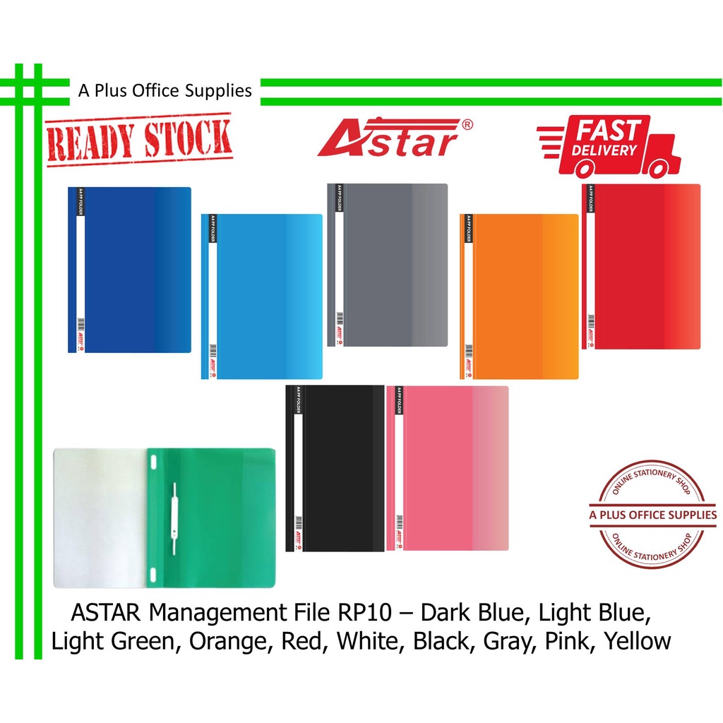 ASTAR Management File RP10 / Fail Dokumen - Multiple Colour | Shopee ...