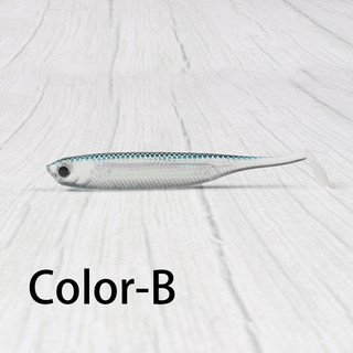 JOHNCOO 6pcs/lot Silicone Bait 70mm 2.1g Fishing Worm Soft Lures  Artificiais Soft Baits Fishing Lure Soft Plastic 3d Eyes For Fishing Lures