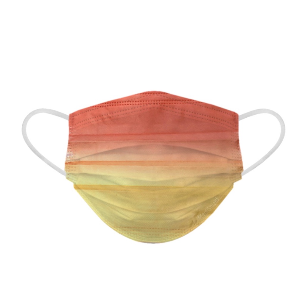 Zero Degree 50pcs Full Black Mask 3ply Face Mask Hijab Mask Head Loop