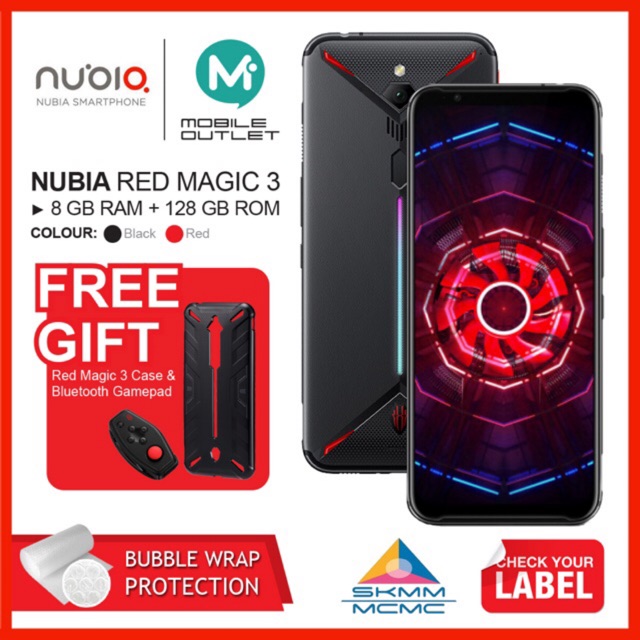 Nubia Red Magic 3 8GB/128GB (Original Nubia Msia) | Shopee Malaysia