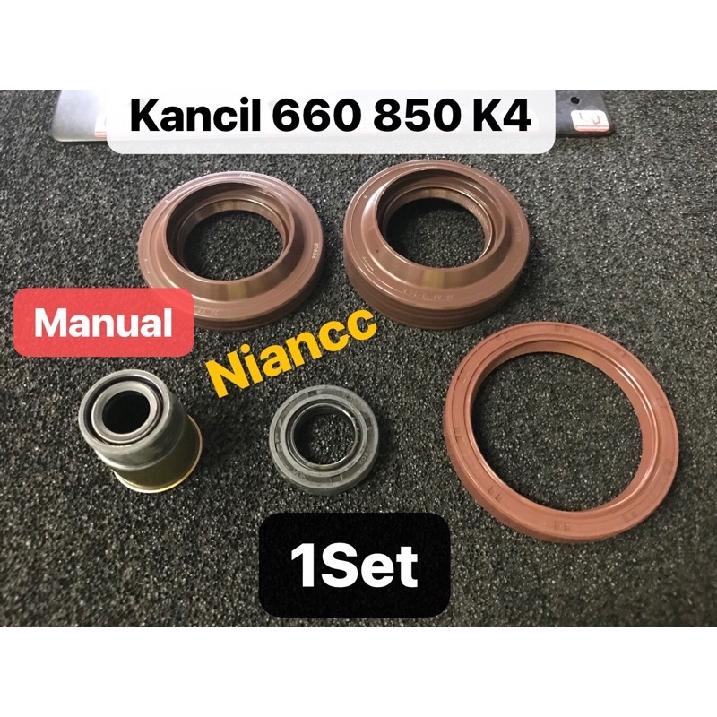 Perodua Kancil 660 850 K4 Manual Gear Box Oil Seal Set Shopee Malaysia