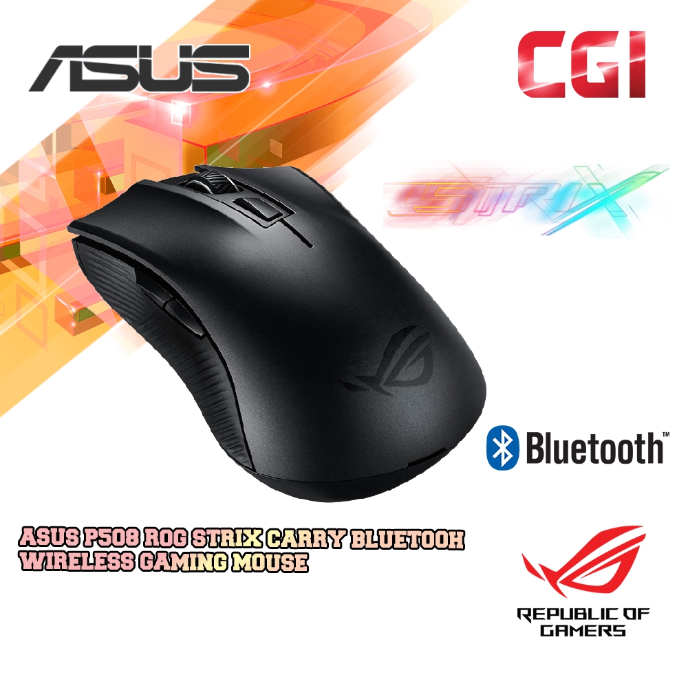 Asus Rog Strix Carry Bluetooth Wireless Gaming Mouse P508 | Shopee Malaysia