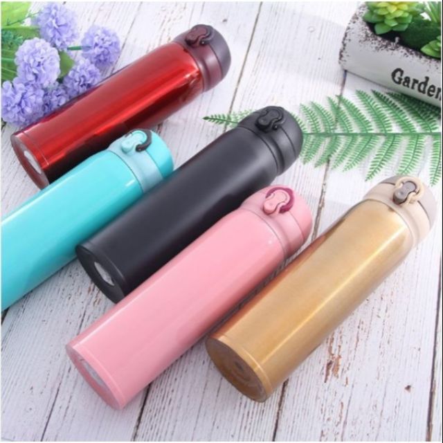 Double Layer Vacuum Thermo Insulation Flask 500ML air panas air sejuk