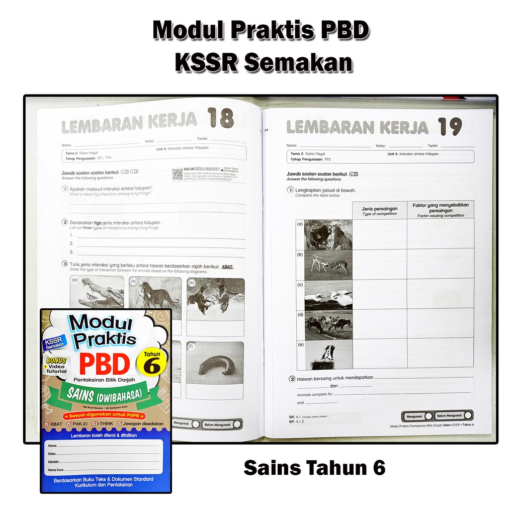 Buku Latihan : Modul Praktis PBD Tahun 4 / 5 / 6 Edisi 2022 - Bahasa ...