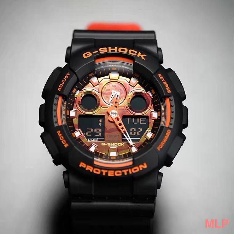smart watch 3YEAR WARRENTY CASIO Casio G SHOCK fashion trend black red hit color waterproof and shockproof watch mal Shopee Malaysia