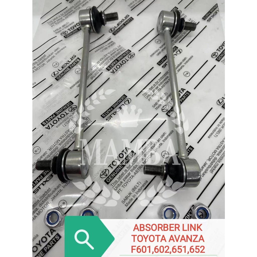 OEM (1 PAIR) Front Absorber Link / Stabilizer Link TOYOTA AVANZA F601