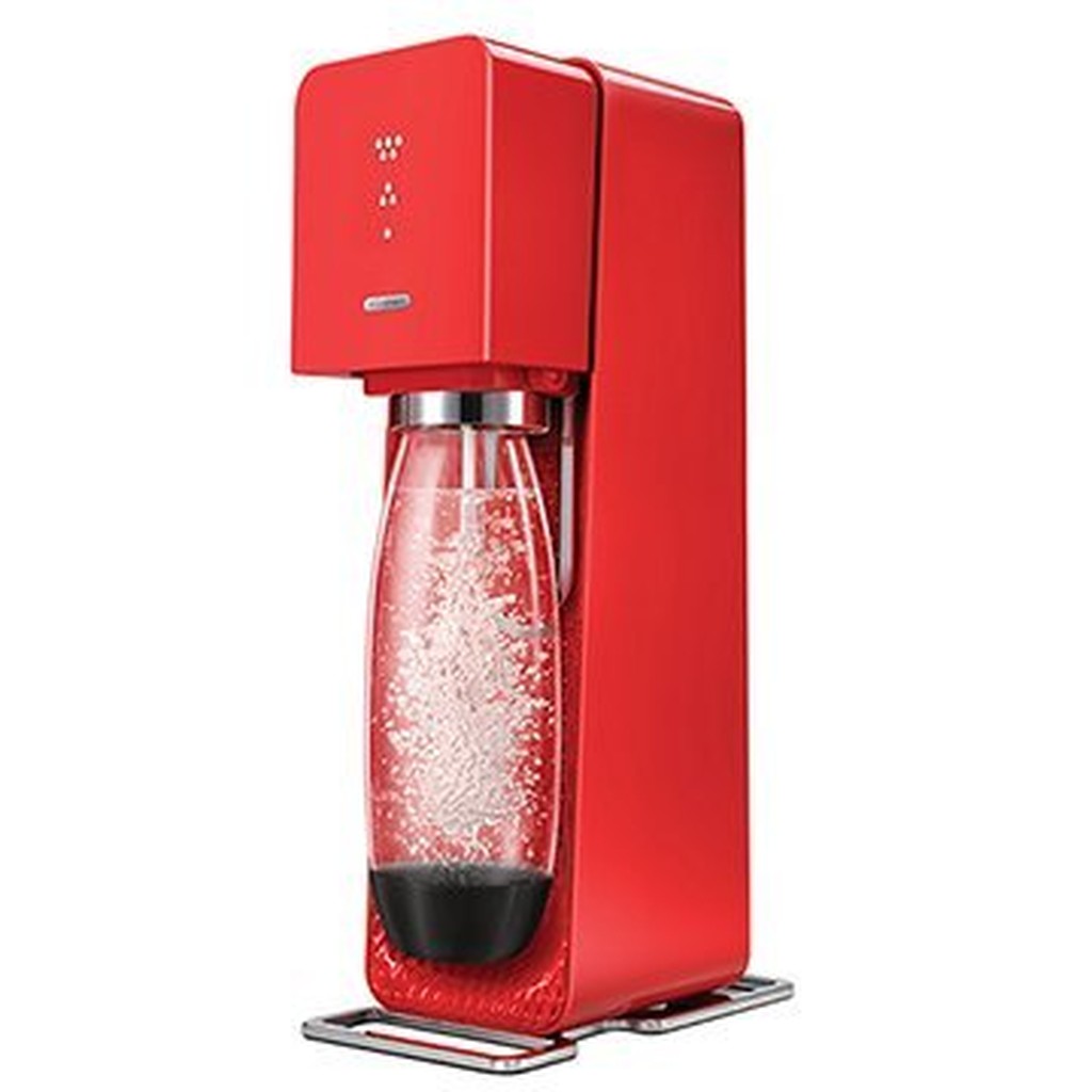 Red Uk SodaStream Source Sparkling Water Machine Add Syrup Or Juice ...