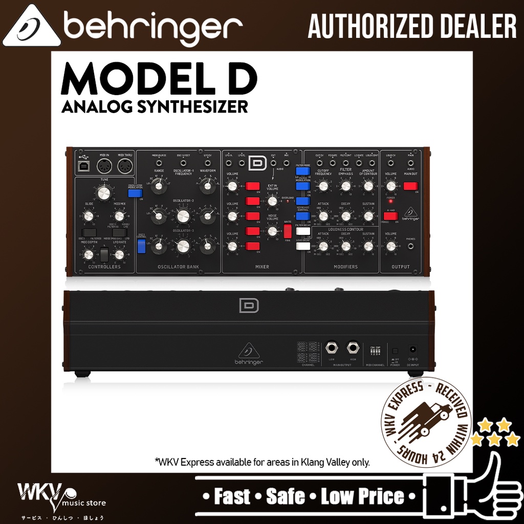 Behringer Model D Legendary Analog Synthesizer (Model-D) | Shopee Malaysia