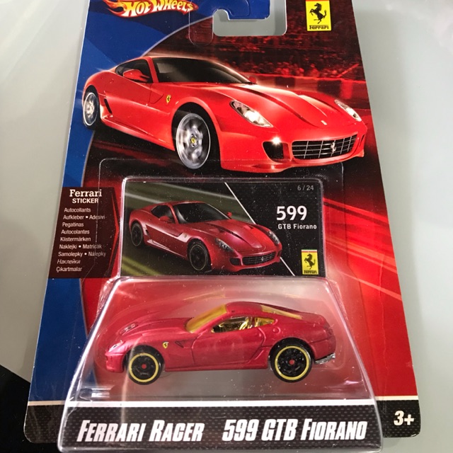 Ferrari 599 gtb deals fiorano hot wheels